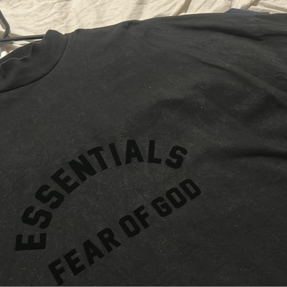Fear of God Essentials Charcoal Tee